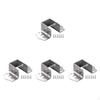 4 Pack Bed Rail Brackets Metal Fittings for Frame with Screw Sets