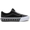Mastermind World x Vans Old Skool VLT LX Панк-культура Унисекс Кроссовки Черные VN0A4BVFBLK