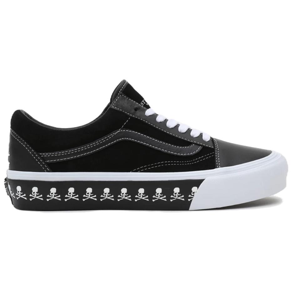 Mastermind World x Vans Old Skool VLT LX Панк-культура Унисекс Кроссовки Черные VN0A4BVFBLK