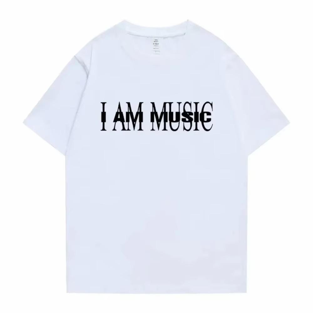Рэпер Playboi Carti I Am Music Новый альбом Обложка Принт Футболка Мужская Женская Повседневная Винтажная Футболка Хип-Хоп Футболки Большие Размеры Одежда
