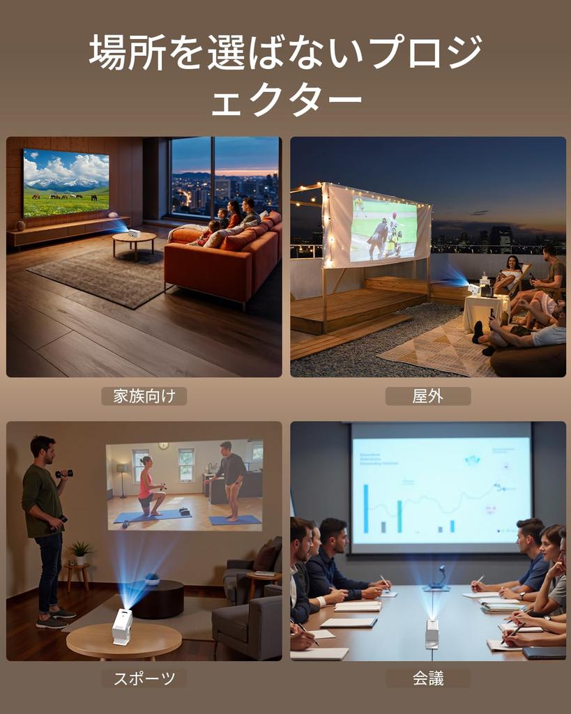 in June BOIFUN Home 1080P 4K 5G Bluetooth Auto Keystone HiFi Portable Compact Compatible with DVD and Easy Perfect for or A great [New 2025!]