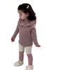 2025 Girls' Long-Sleeve Two-Piece Korean Set – New Autumn Arrival for Kids