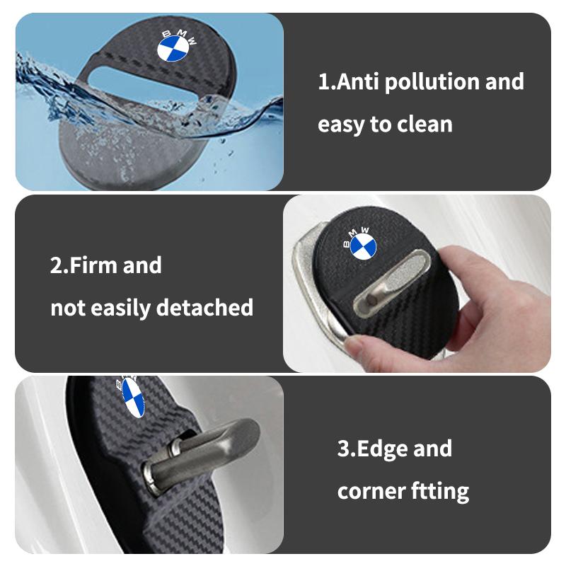 Car Body Interior Anti Rust Water Proof Door Lock Keys Buckle For BMW M 1 3 4 5 6 7 Series M3 M6 F01 F02E34 E36 E70 F10 X6 X1 ZAH5
