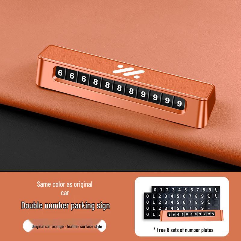 Светящийся орнамент IM L6 и номер для временной парковки LS6 с прокруткой