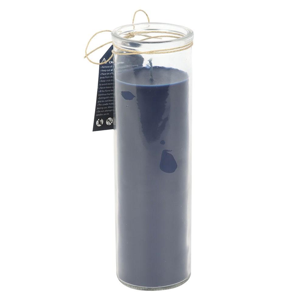 Something Different Blue Moon Wild Blueberry and Vanilla Glass Tube Candle