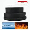 High-Temperature Black Self-Adhesive Flannel Tape for Automotive Wiring Harness, Sound Insulation, Noise Reduction, and Wear Resistance.