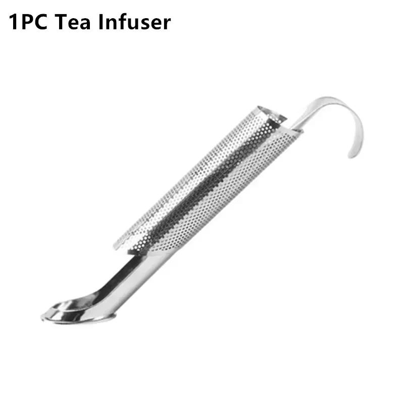 Home Long Tea Infuser Maker Mate Teaspoon Household Design Metal Filter Steel Bar. Pipe Stainless Brewer Accessories Sieve