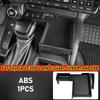 Для Toyota LC250 Land Cruiser J250 Prado Серия 250 2024 2025 Центральный Орган Управления Ящик для Хранения Черный Интерьер Улучшенные Аксессуары