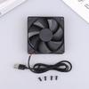 5V Бесщеточный Охлаждающий Вентилятор Usb Вентилятор для Роутера Корпус для Компьютера Охлаждающий Корпус для ТВ-Бокса 50 мм 80 мм 90 мм 120 мм ПК DIY Кулер Настольный Вентилятор