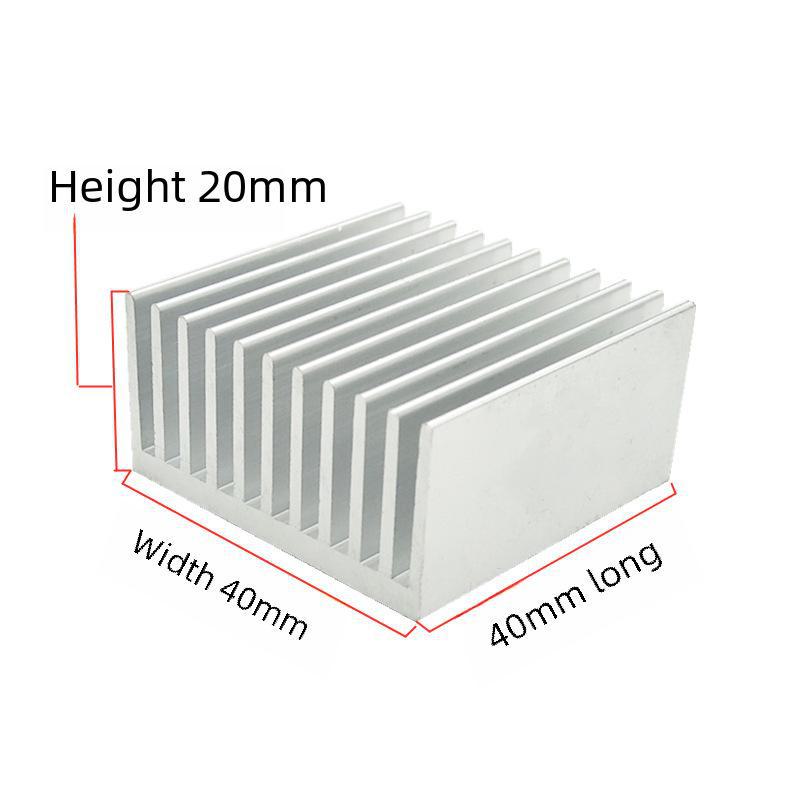 Алюминиевый радиатор Miaode 40x40x20 мм для электроники