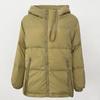 OFTBUY Winter Women Commuting Thickened Down Jacket Warm Hooded Filled with 90% White Duck Down Loose Casual Down Jacket