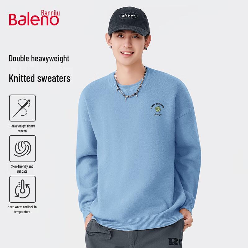 Baleno Unisex Heavyweight Crew Neck Knit Sweater