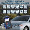 ALLmeter OBD2 Scanner OBDII Car Diagnostic Scanner - 2.4" Color Screen 9 Protocols Compatible with Most Vehicles from 1996 Onwards