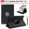 Tablet Case for Realme Pad 10.4 Inch 2021 RMP2102 RMP2103 Capa Leather 360 Smart Funda Cover for New OPPO Pad 11 2022 Coque