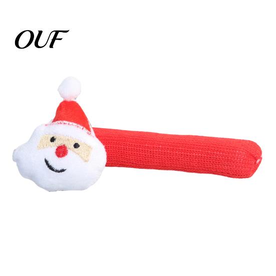 Christmas Party Home Decor Knitted Doorknob Covers, Santa Reindeer Decor, Anti?Slip Protector Sleeves, Door Holiday Decoration Supplies Handle