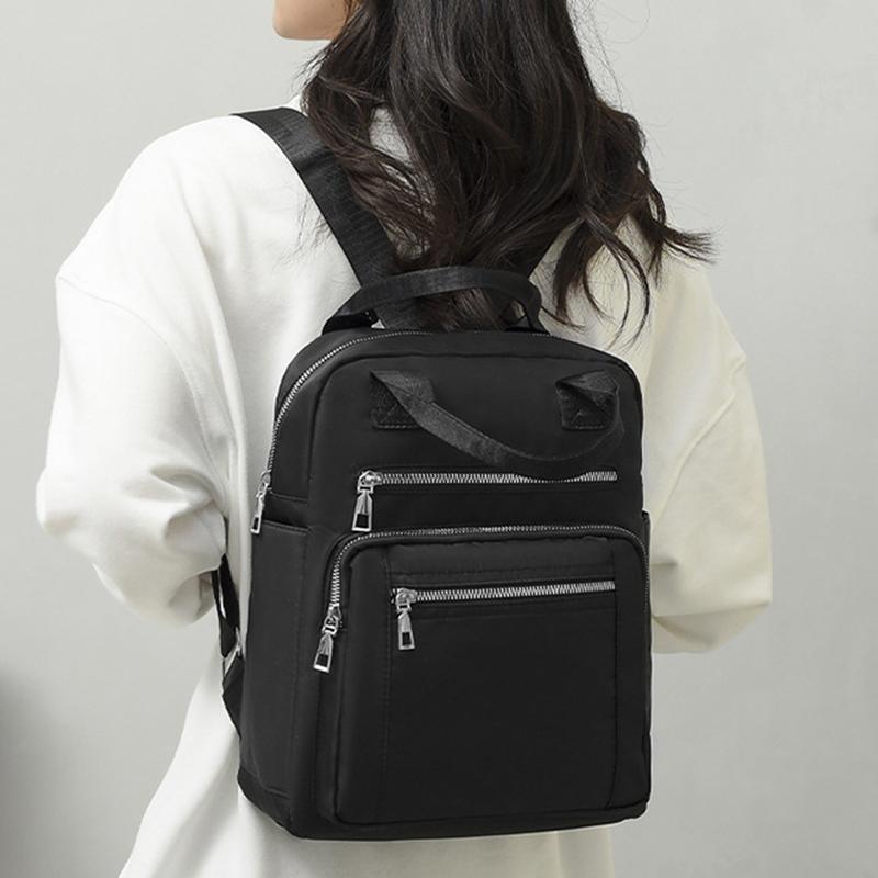 Women Backpack Travel Casual Waterproof Oxford Shoulder Bags Female Large Capacity Handbag Rucksack Multi-function School Pack