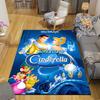 Custom 1Pc Princess Ariel'S Portrait Rug Office Carpet Indoor Outdoor Entrance Doormat Nonslip Soft And Comfortable Living Room D916195