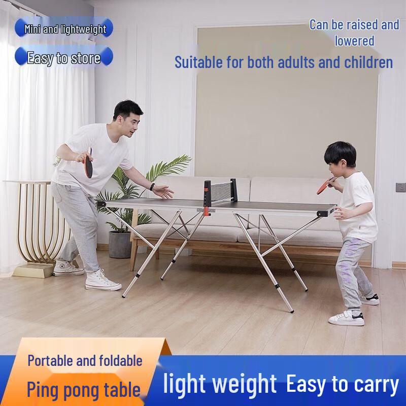 Jianzhidu Portable Kids Ping Pong Table