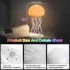 Smart Jellyfish Night Light: Colorful White Noise Sleep Aid and Hanging Atmosphere Lamp