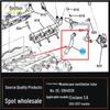 Премиальный вентиляционный шланг для Buick Enclave 2012-2017: Выпускной коллектор к клапанной крышке картера