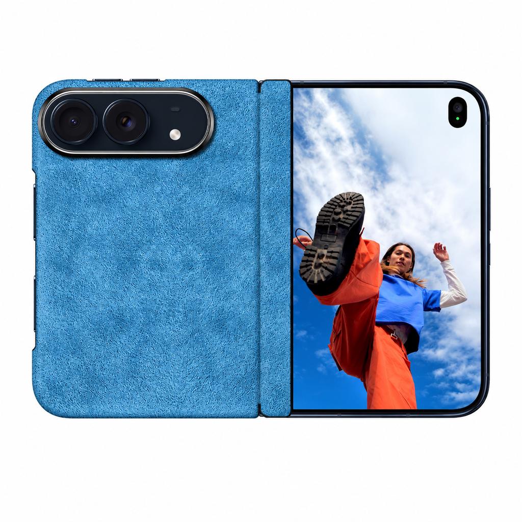 For IPhone Duo 100% Real Magnetic Case with MagSafe Supercar Same Suede Luxury Leather Cover for IPhone Duo