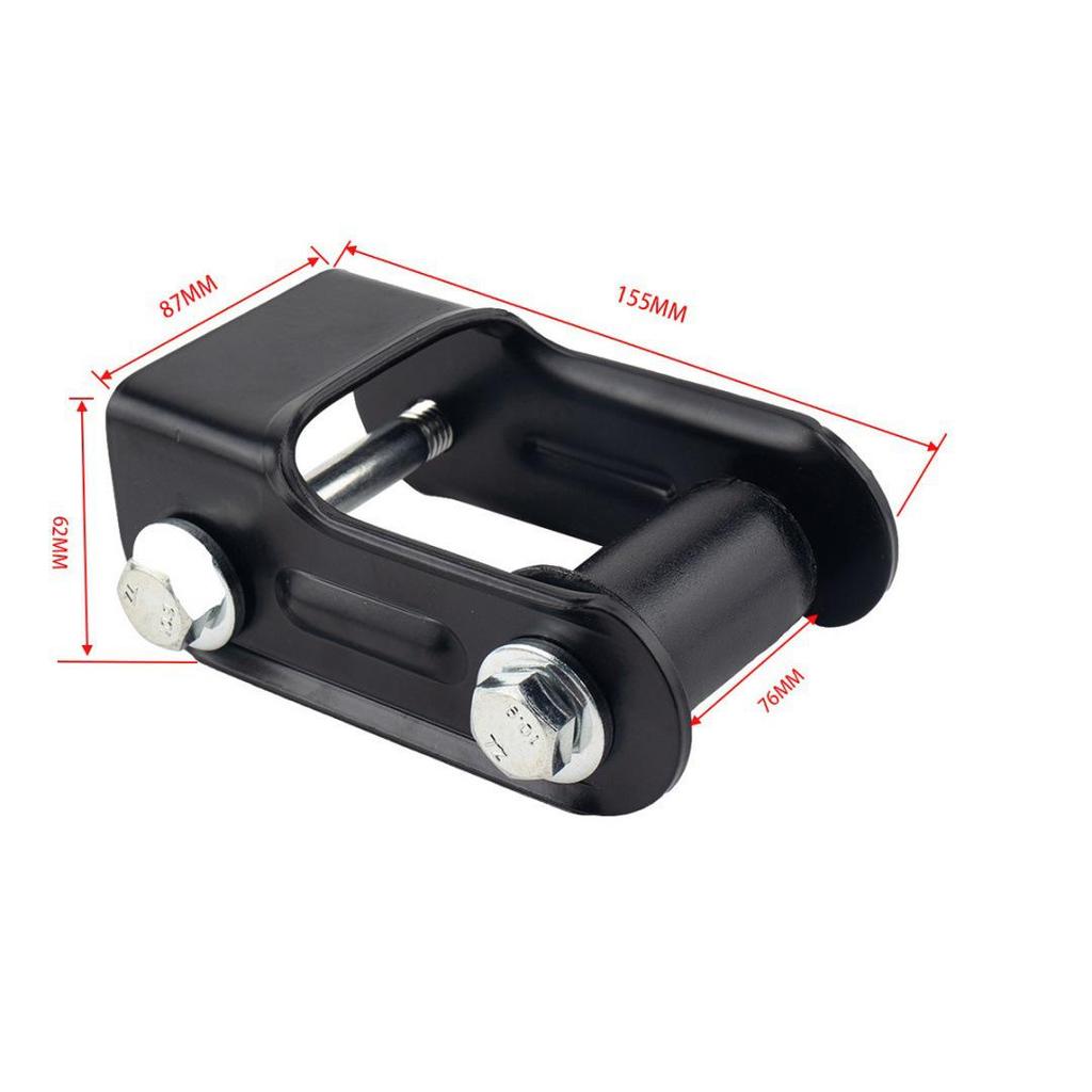 Compatible Rear Leaf Spring Hangers for Chevrolet GMC, Model 15665302 722-028.