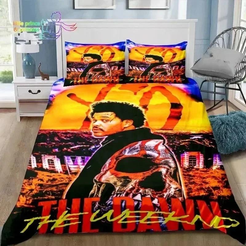 3D Печать XO The Weeknd Комплект постельного белья Односпальный Twin Full Queen King Размер Комплект постельного белья для спальни взрослых и детей Подарок