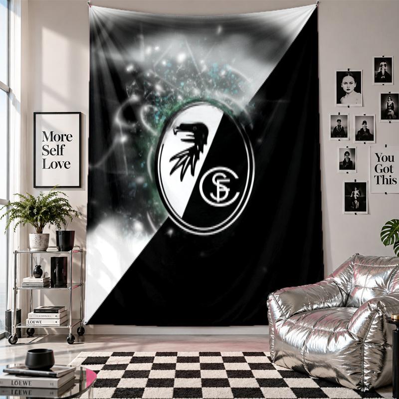 SC Freiburg FC Wall Tapestry Home Decor Wall Hanging Cloth for Bedroom Living Room Background