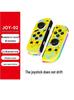 Цветные RGB-контроллеры Joy-Con для Nintendo Switch (левый и правый) с функцией пробуждения, Bluetooth 5.2, вибрацией и управлением движением.