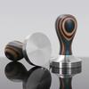 Detachable Colorful Wooden Handle Coffee Tamper Thread/Flat Bottom Coffee Distributor  Cafe