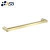 Modern Designer Single and Double Towel Racks Brass Bathroom Accessories for Home Kitchen Hotel-Copper Fixture