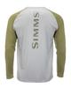 SIMMS camouflage fishing suit Luya long-sleeved crew neck T-shirt men's summer sunscreen suit quick-drying breathable fishing suit