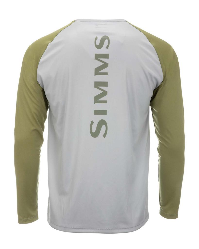 SIMMS camouflage fishing suit Luya long-sleeved crew neck T-shirt men's summer sunscreen suit quick-drying breathable fishing suit