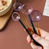 Transparent Coffee Scoop Kitchen Gadgets Glass Milk Spoon Tableware Stirrer Stirring Spoons Spoon