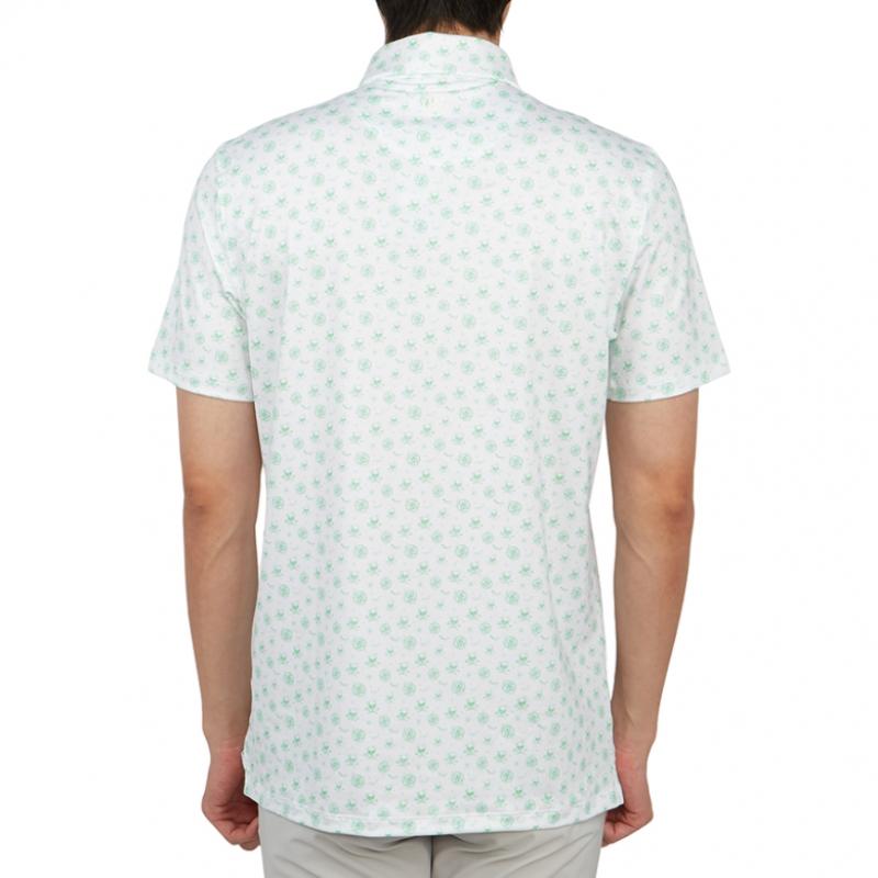 Galleria G Fore Golfwear Мужская футболка с коротким рукавом и воротником G4mS23k060a lotus