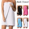 Женское банное полотенце Микрофибра Женская банная юбка Быстросохнущая салфетка для груди Халат для спа-салона, бассейна, путешествий Банное полотенце