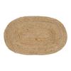 House Nordic Bombay Oval Braided Jute Doormat