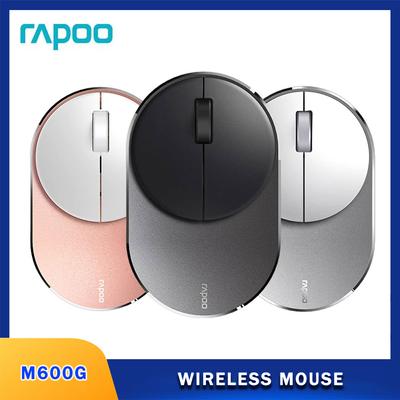 Мини-многорежимная беспроводная мышь Rapoo M600G/M600G поддерживает Bluetooth 3.0/4.0 и 2.4G для Windows XP/Visa/7/8/10 или более поздних версий,