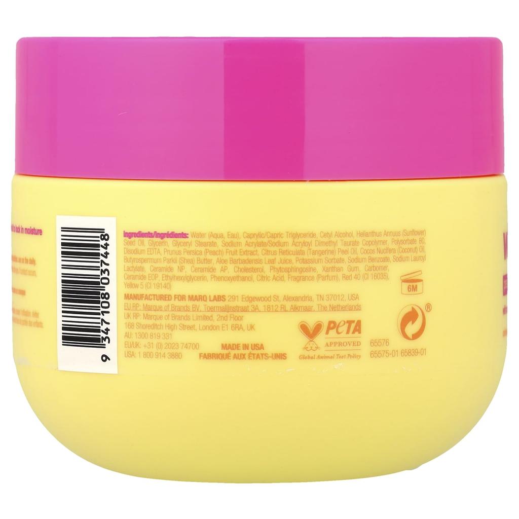 b.fresh, Whipped Dream, Moisturizing Body Whip, Peach + Tangerine, 250ml (8.5 fl oz)