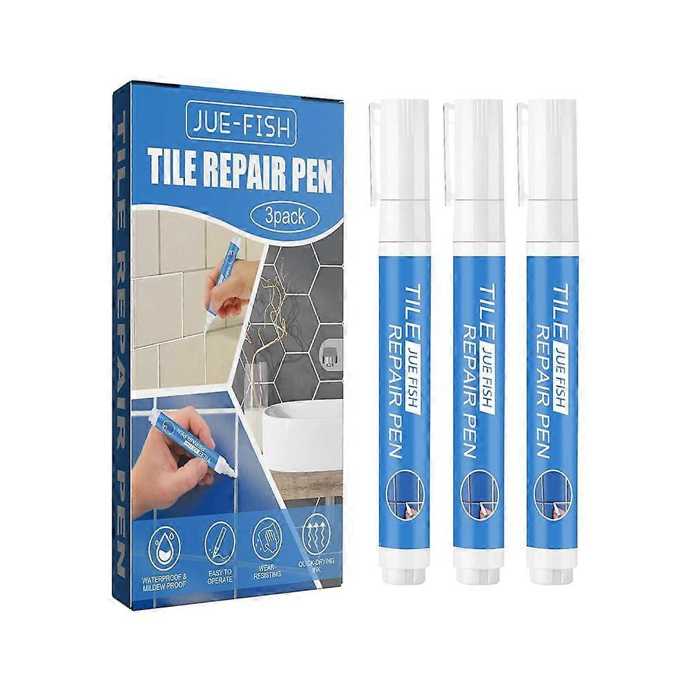 Jue Fish Tile Repair Pen Bathroom Waterproof Anti-Mold Floor Gap Beautification Tile Repair Marker