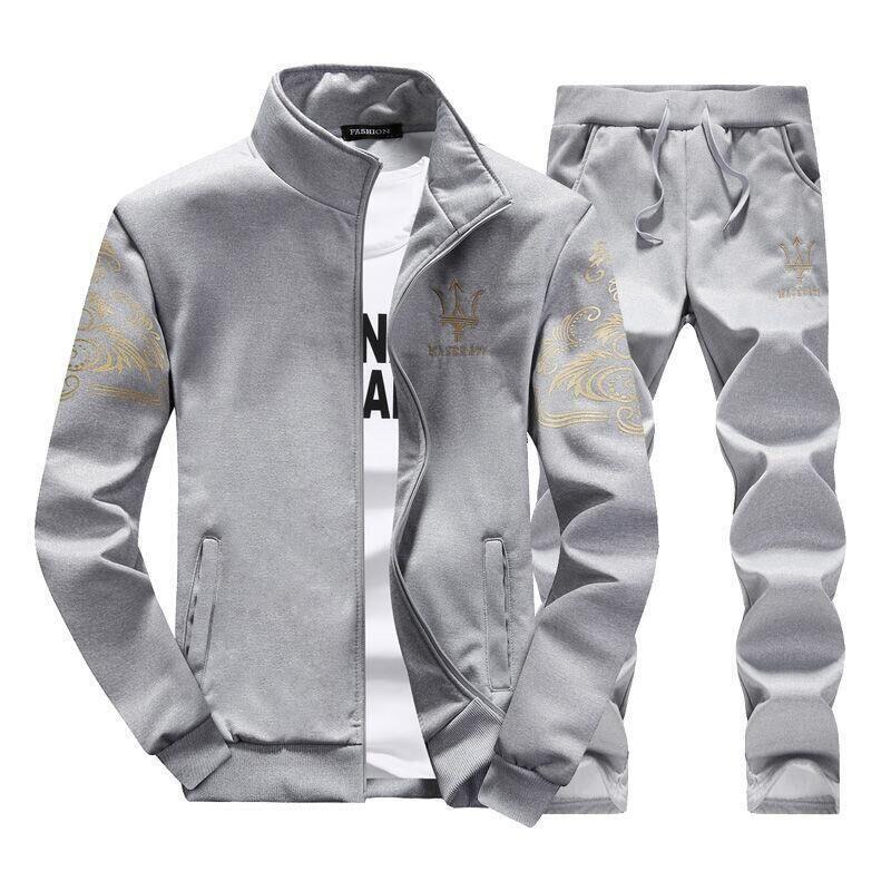 Повседневные костюмы на весну и осень: Мужская и женская спортивная одежда для улицы, молодежные парные толстовки, одежда для бега, мужские костюмы-двойки для среднего возраста