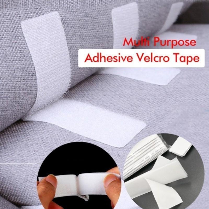 Magic Tap Self Adhesive Hook and Loop Fastener NylonSticker Disks Velcros Tape