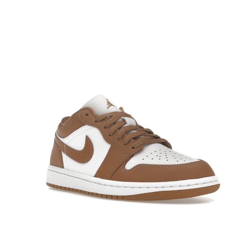 Air Jordan 1 Low Archaeo коричневые женские кроссовки белые DC0774-202