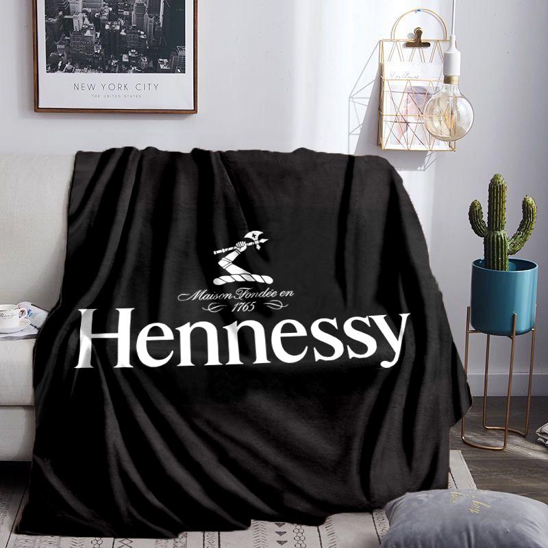Плед Hennessy XO из фланели для дивана, для дома, кемпинга, гостиной, офиса, кресла и кровати. Мягкий подарок на день рождения