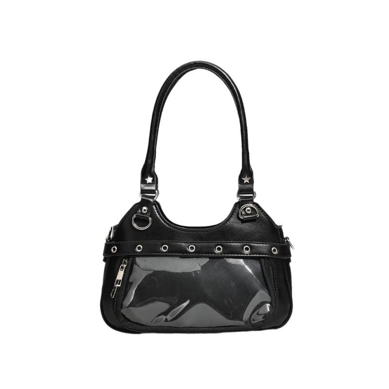 Прозрачная сумка через плечо Anime Itabag - компактная женская повседневная сумка Y2K, оригинальный дизайн субкультуры