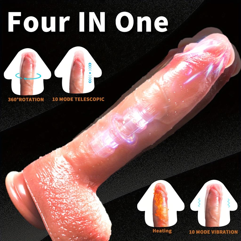 Реалистичный огромный толстый дилдо, 9,48-дюймовый двойной плотности силиконовый большой анальный дилдо без шарика для более глубокой игры, гигантский дилдо для точки G для взрослых секс-игрушки для мужчин и женщин