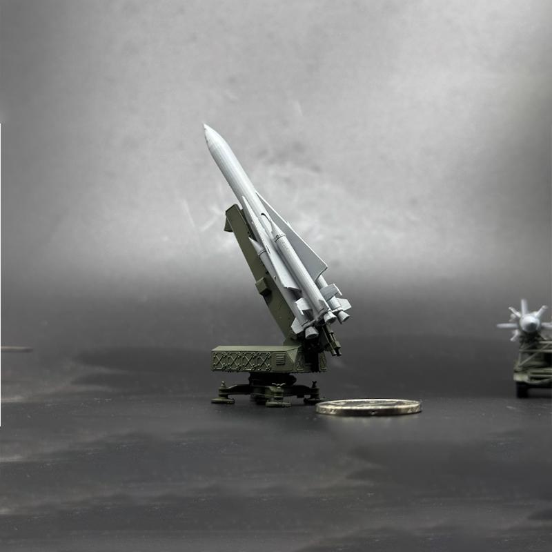1:Серия зенитных ракет Сэм масштаба 1/144, имитационная пластиковая модель танка, коллекция, украшение, игрушка, подарок, сувенир, дисплей