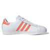 Adidas Originals Coast Star Retro Casual Low-Top Skate Shoes Women Sneakers White Orange EE6202
