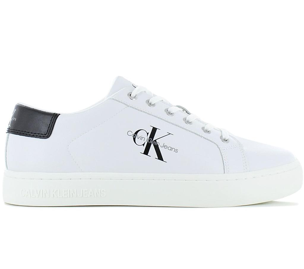 Calvin Klein Classic Cup Low Laceup - Men's Sneakers Shoes White YM0YM00491-YAF ORIGINAL