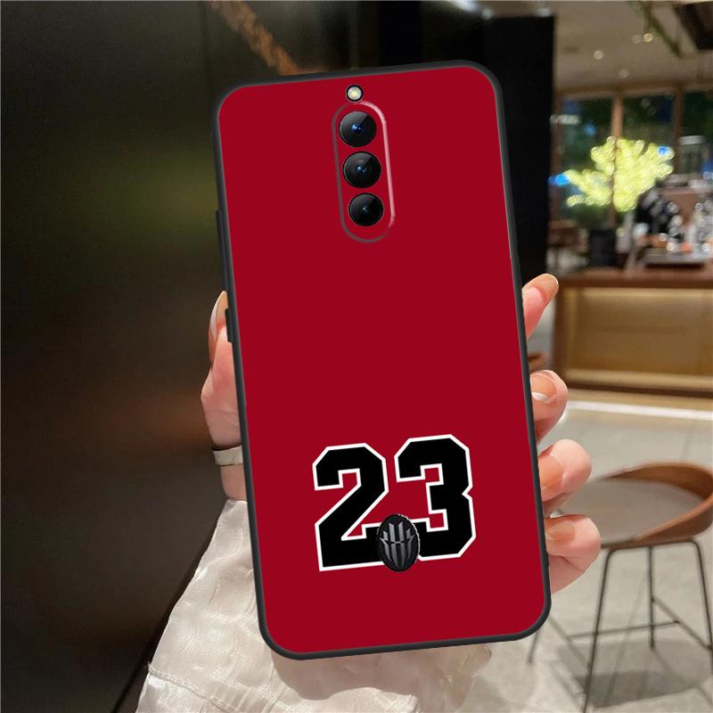 Чехол с номером 23 по баскетболу для ZTE Nubia Red Magic 11 10 8 8S 9 9S 10S Pro Plus 6 7 6S 7S Для RedMagic 10 Air Чехол